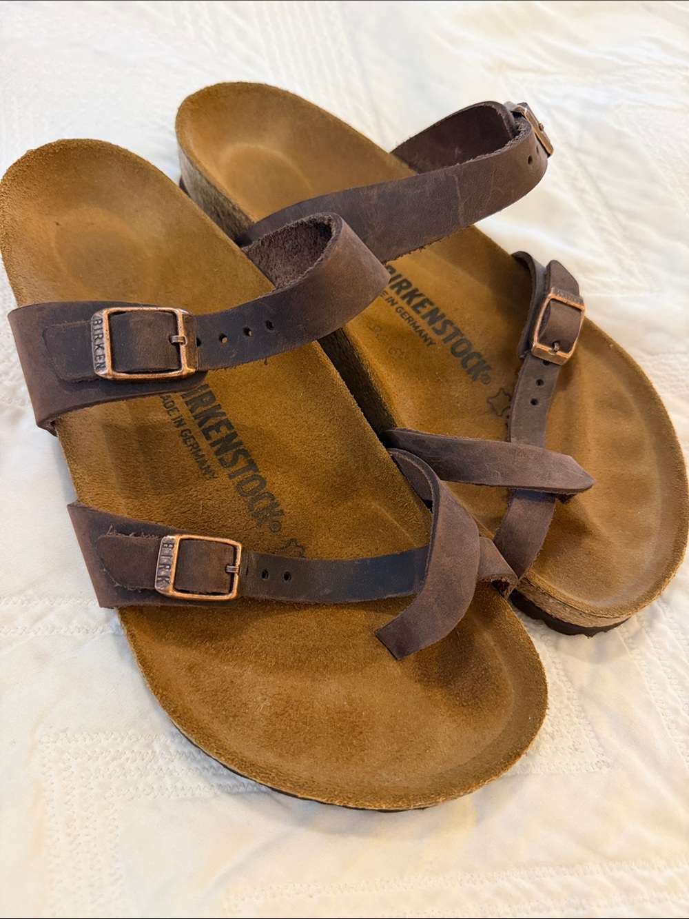 Birkenstock myari leather sandals sz 39 - Picture 8 of 8